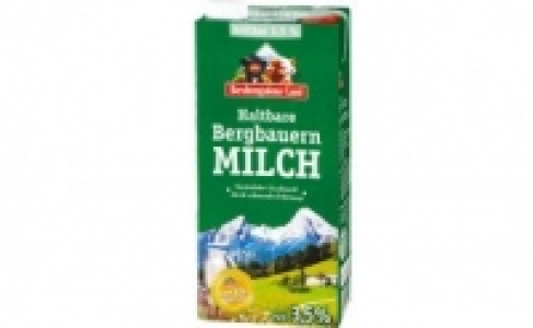 Berchtesgadener Land Haltbare Bergbauern Milch 0.79 €