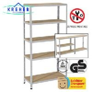 Schwerlastregal mit 5 B&ouml;den 29.95&nbsp;&euro;