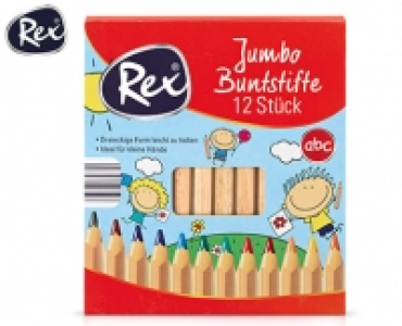 Aldi Süd  Rex®Jumbo Buntstifte