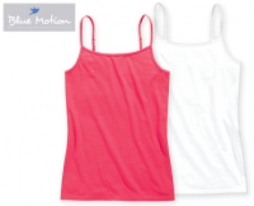 Blue Motion Spaghettiträger-Tops, 2 Stück 3.99 €
