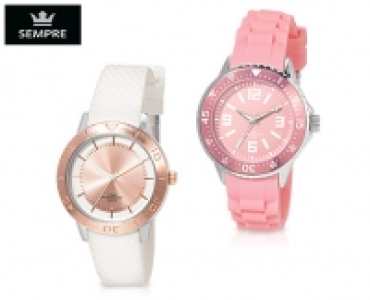 SEMPRE®Colour Watch mit Metallgehäuse 6.99 €
