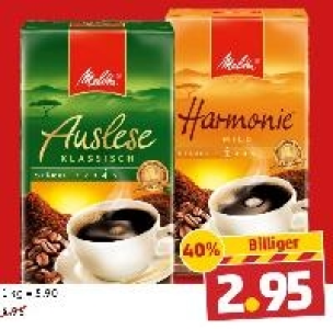 MELITTA Kaffee 2.95 €