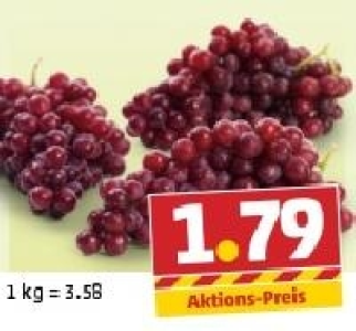 Tafeltrauben, ros&eacute; kernlos 1.79&nbsp;&euro;
