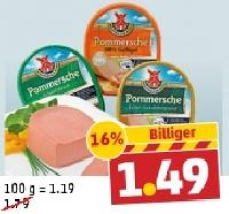 R&Uuml;GENWALDER M&Uuml;HLE Pommersche Leberwurst 1.49&nbsp;&euro;