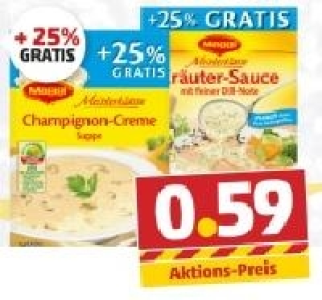 MAGGI Meisterklasse Suppen oder Saucen 0.59 €