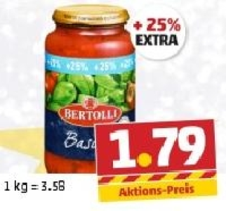 BERTOLLI Pastaso&szlig;e 1.79&nbsp;&euro;
