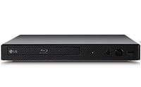 Real  LG BP250 Blu-ray Player (Upscaler 1080p, USB) schwarz