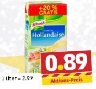 KNORR Sauce Hollandaise 0.89 €