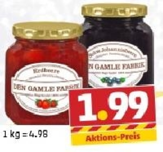 DEN GAMLE FABRIK Dänischer Fruchtaufstrich 1.99 €