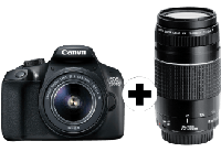 MediaMarkt Canon CANON EOS 1300D Kit DFIN III Spiegelreflexkamera 18 Megapixel mit Obje