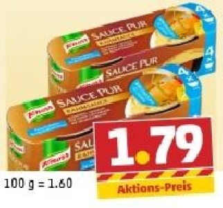 KNORR Sauce Pur 1.79 €