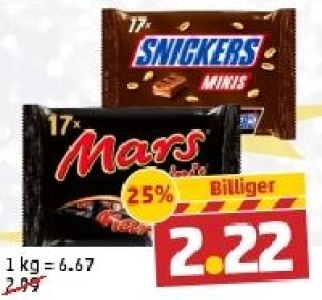 MARS Minis 2.22 €