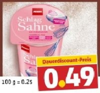 PENNY Schlagsahne 0.49 €
