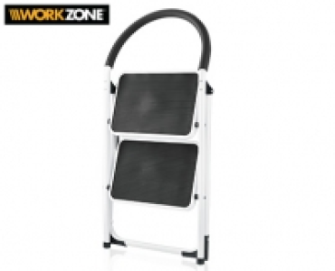 WORKZONE®Klapptrittleiter, 2-stufig