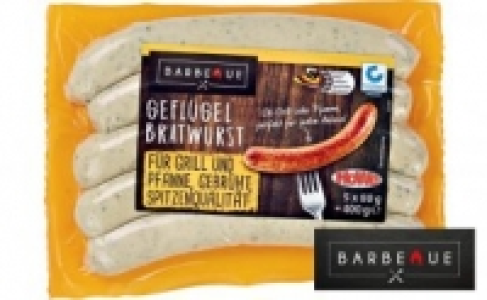 Geflügel Bratwurst 1.95 €