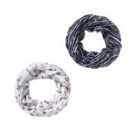 NKD  Damen-Loop-Schal mit trendigem Muster
