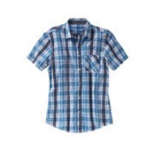 Herren-Seersucker-Hemd mit Karomuster 7.99 €