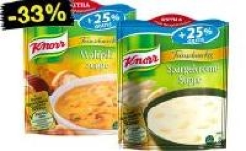 Knorr Feinschmecker Suppe 0.79 €