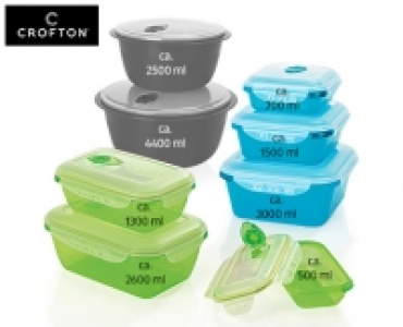 CROFTON®Vakuum-Frischhalte­dosen-Set 9.99 €