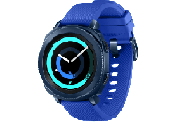 MediaMarkt Samsung SAMSUNG Gear Sport Smartwatch Silikon, S/L, Blau