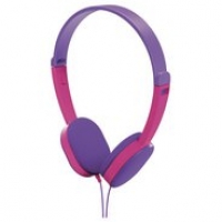 Euronics Hama Kids On-Ear-Kopfhörer mit Kabel lila/pink