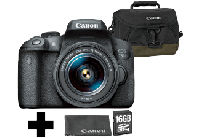 MediaMarkt Canon CANON EOS 750D VUK DFIN III Spiegelreflexkamera 24.2 Megapixel mit Obj