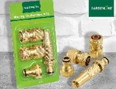 Aldi Süd Gardenline Messing Stecksystem