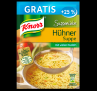 KNORR Suppenliebe Suppe 0.49 €