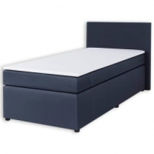 Boxspringbett TOGO - H3 - anthrazit - 90x200 cm 299.99 €