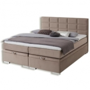 Roller  Boxspringbett QUADDRO MIDI - beige - H3 - 180x200 cm