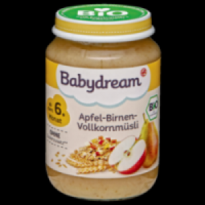 Babydream Bio Apfel-Birnen-Vollkornmüsli
