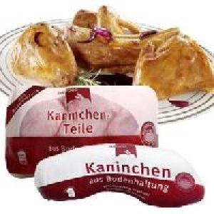 Kaninchen-Teile oder Kaninchen, ganz 5.99 €