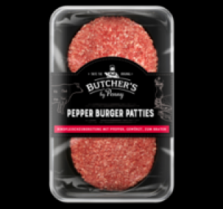 BUTCHERS Pepper Burger Patties 1.99 €