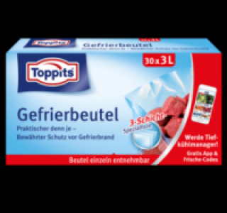 TOPPITS Gefrierbeutel 1.49 €