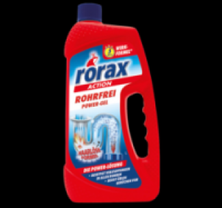 RORAX Rohrfrei Power-Gel 1.99 €