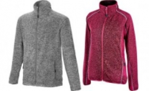 Damen oder Herren Strickfleecejacke 12.98 €