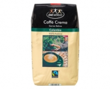 ONE WORLD&reg;Caff&egrave; Crema Ganze Bohne 9.99&nbsp;&euro;