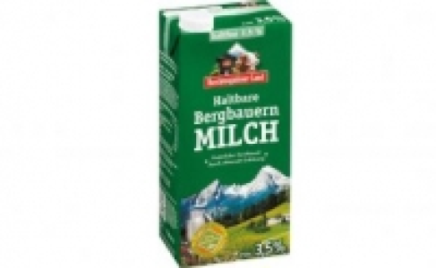 Berchtesgadener Land Haltbare Bergbauern Milch 0.77 €