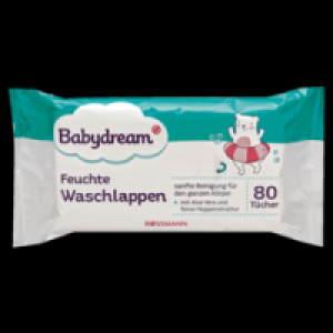 Rossmann Babydream Feuchte Waschlappen