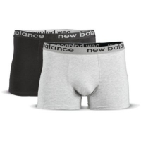Plus  New Balance Boxer Shorts 2er schwarz/grau Gr. XL