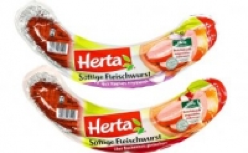 Herta Saftige Fleischwurst 1.99 €
