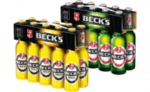 Becks Gold oder Pils 4.99 €