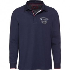A.W. Dunmore Herren Langarm-Poloshirt