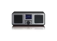 Real  Lenco DAR-015Stereo DAB+, FM Radio with Bluetooth, Schwarz