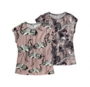Damen-T-Shirt mit Glitzer-Effekten 9.99 €