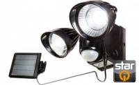 Netto  LED Strahler mit Bewegungsmelder und Solarpanel