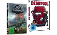 Netto  DVD Neuheiten Jurassic World 2 oder Deadpool 2