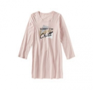 Damen-Nachthemd mit trendigem Frontaufdruck 7.99 €