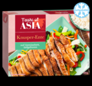 TASTE OF ASIA Knusper-Ente auf Gemüse 5.99 €