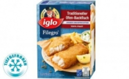Iglo Schlemmerfilet oder Filegro 1.88 €